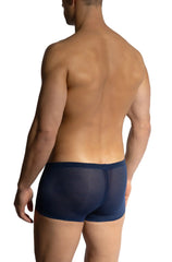 Navy blue textured briefs from OLAF BENZ minipants collection ideal for comfortable everyday wear