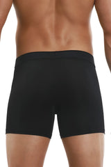 Black and gray papi 626185-962 cool2 boxer briefs with smooth fabric and reinforced waistband for comfortable fit