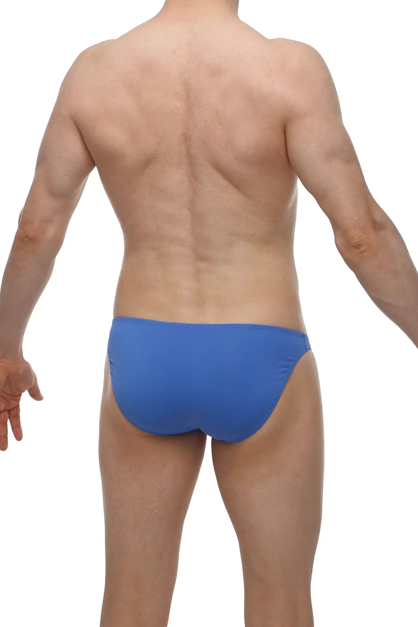 Blue swim trunks from petitq bikini dome in cerulean blue designed for comfortable beachwear