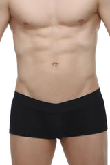 Black briefs boxer algun modal black with smooth form-fitting design made from soft modal fabric