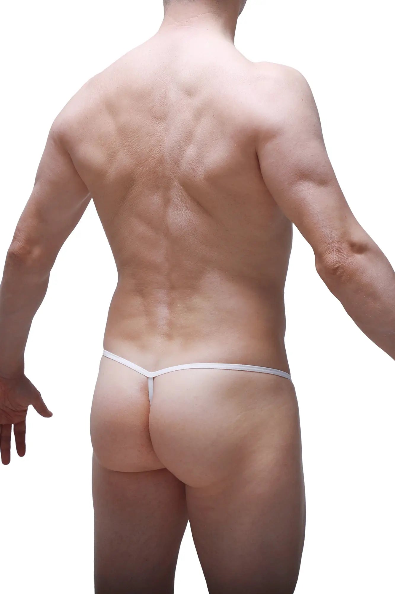 White thong underwear petitq g-string herat carlot with thin seamless design for comfortable everyday wear