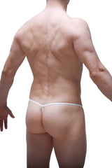 White thong underwear petitq g-string herat carlot with thin seamless design for comfortable everyday wear