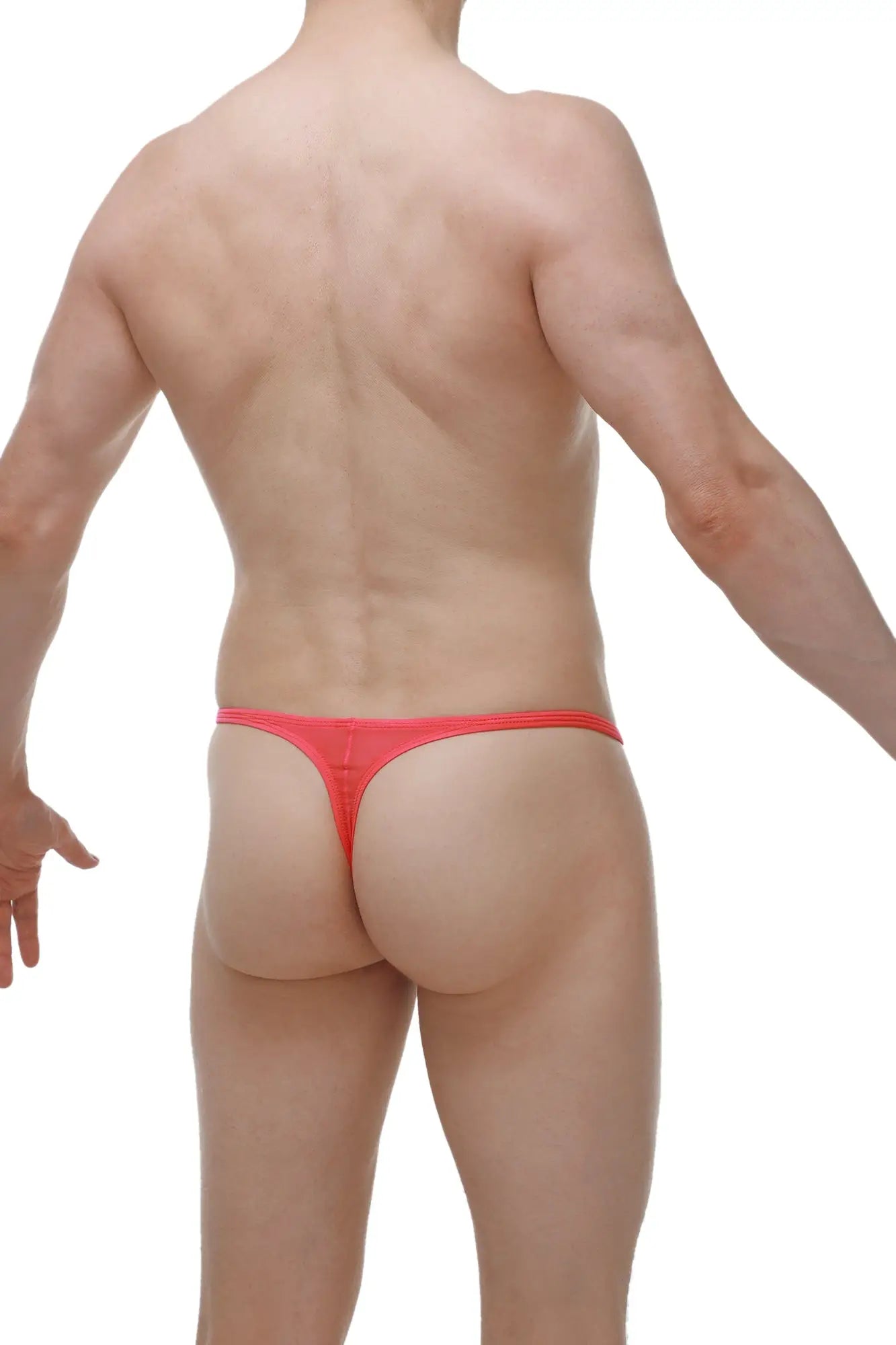 Bright red PetitQ thong cernier plum crimson made of smooth stretchy fabric in a form-fitting design