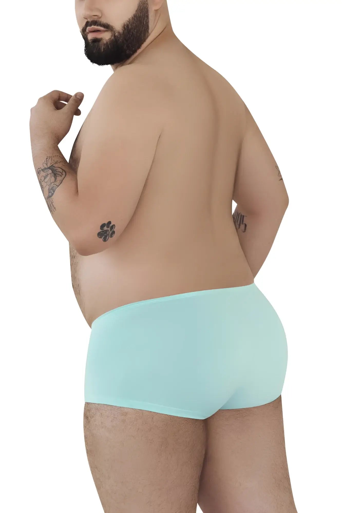 Light blue smooth-fitting men’s Pikante PIK 0976X Angola trunks made from soft fabric for comfortable wear