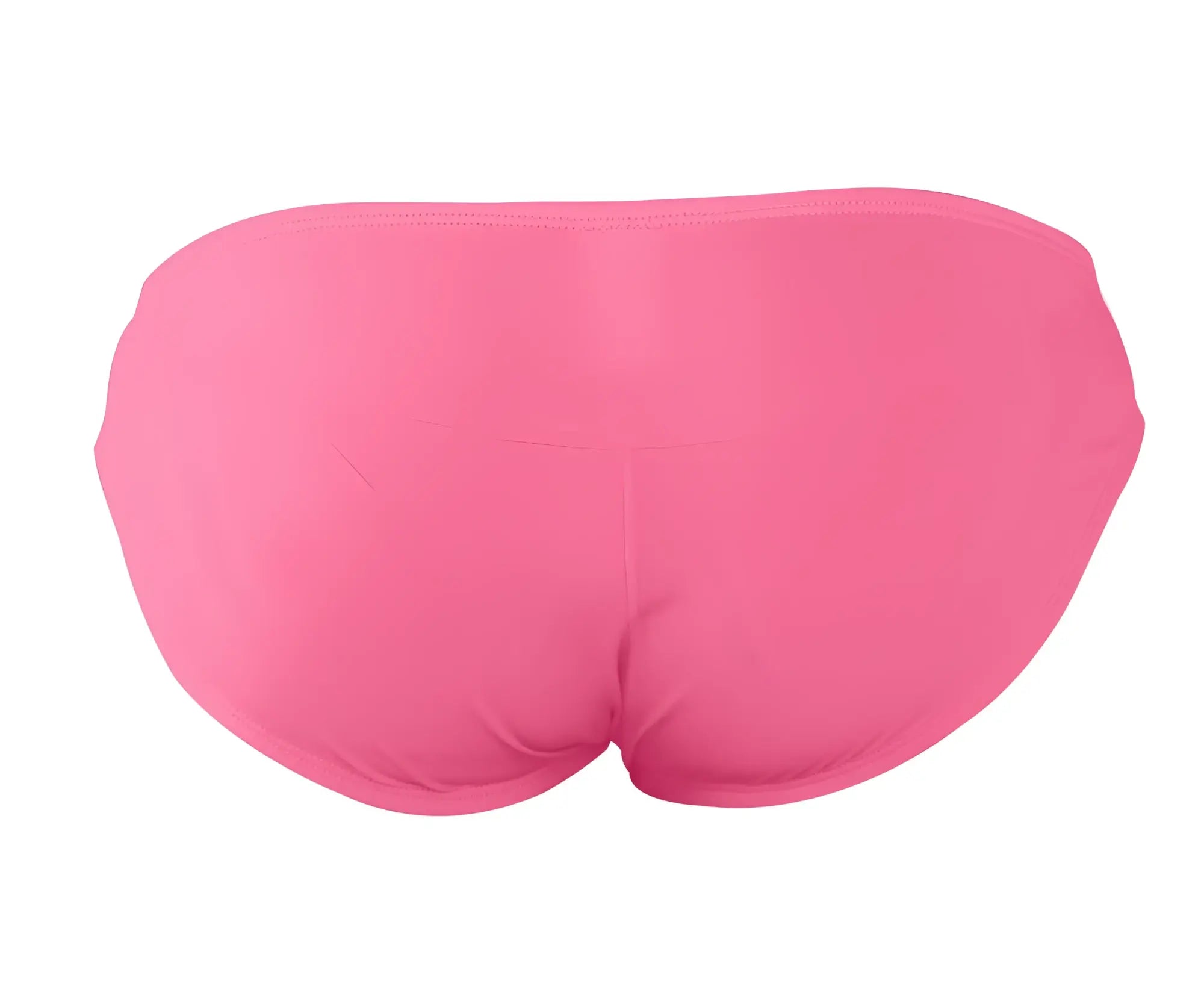 Bright pink pikante pik 0977x angola bikini swim trunks with smooth stretchy fabric finish
