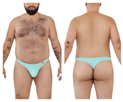 Light blue pikante PIK 0978X Angola thong with a small red logo on the left hipband front side