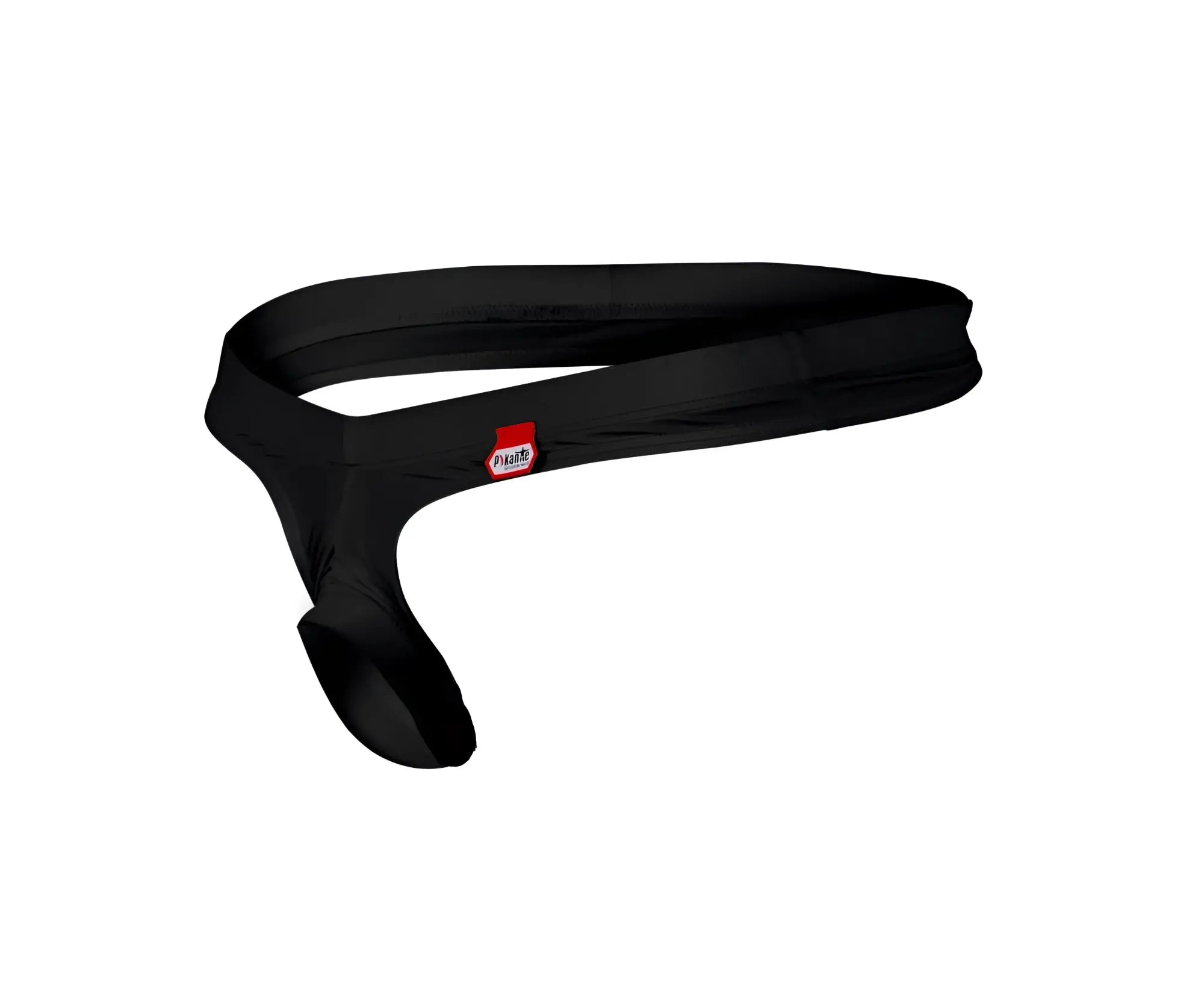 Black fabric belt with red and white pikante logo tag for pik 0980x angola ball lifter c-ring in black color