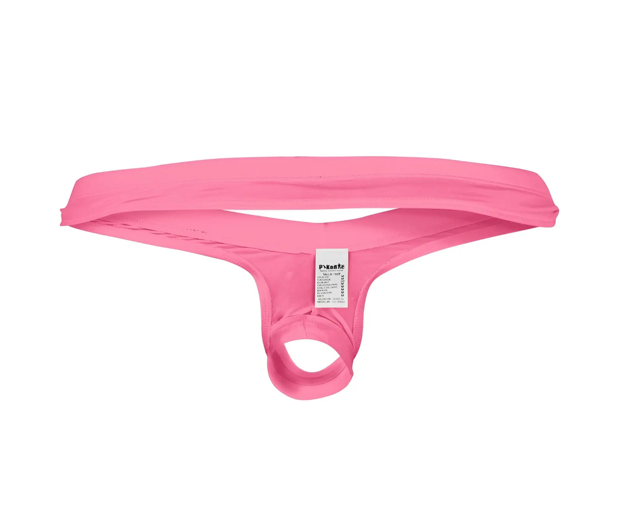 Pink pikante PIK 0980X Angola ball lifter C-ring men’s thong made of stretchy fabric with branded tag