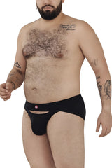 Black pikante PIK 1026X Verona briefs with a small red logo on the waistband designed for comfortable wear