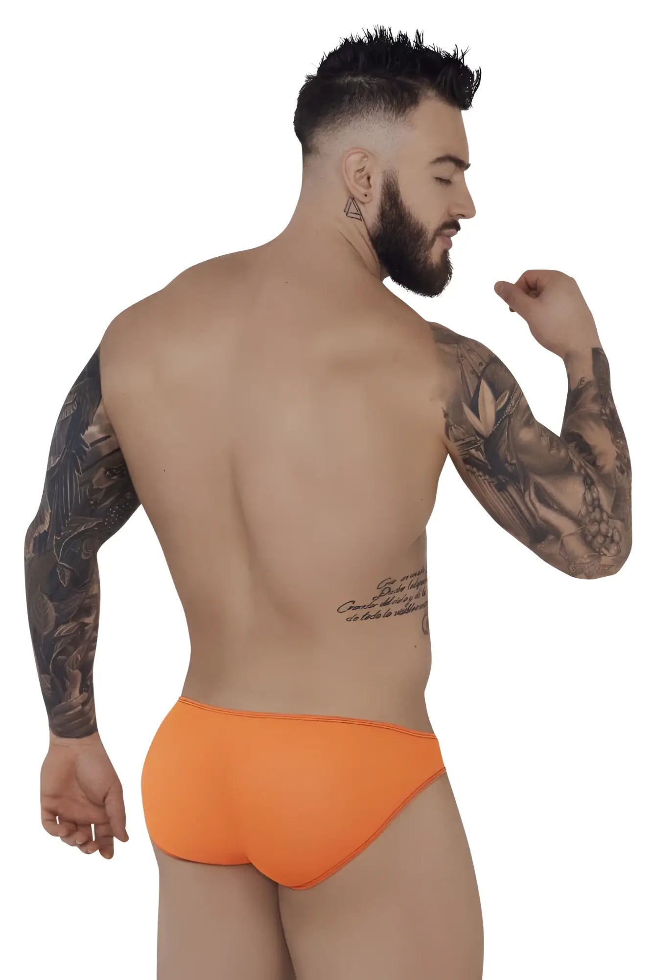 Bright orange Pikante PIK 1277 Sonar briefs made of soft fabric for comfortable everyday wear
