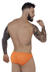 Bright orange Pikante PIK 1277 Sonar briefs made of soft fabric for comfortable everyday wear