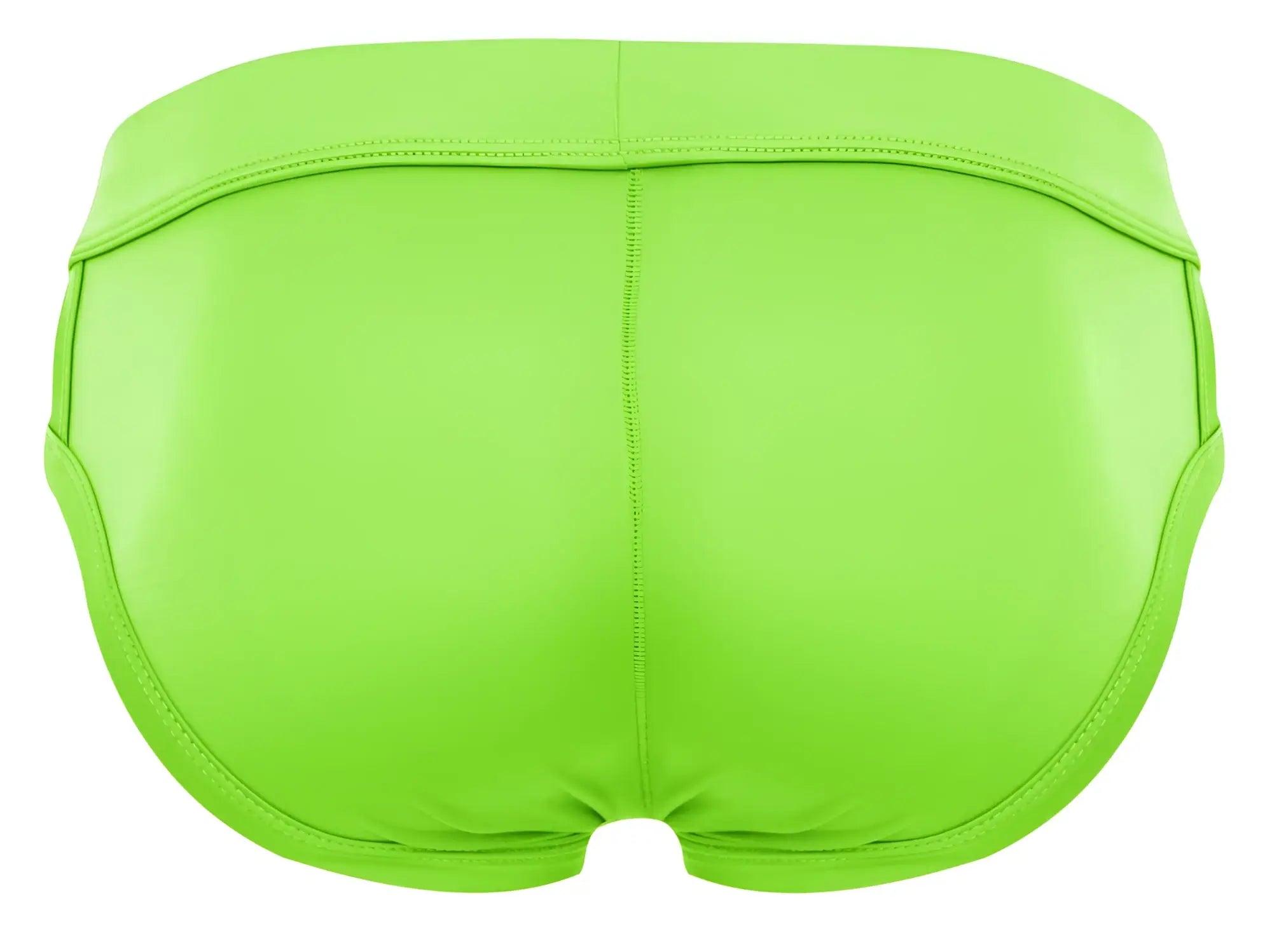 Pikante PIK 2114 Lenox briefs neon green smooth stretchy fabric with clean stitching along the waistband