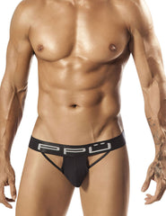 PPU Wile Jock Strap Underwear Black 1554 Size L