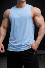 Jed North Herren Apollo ärmelloses Trainingsshirt - Blau