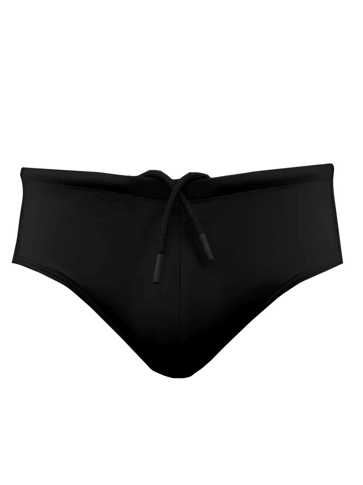 Black pride 11 swim brief with drawstring waistband designed for comfortable swimming and beachwear