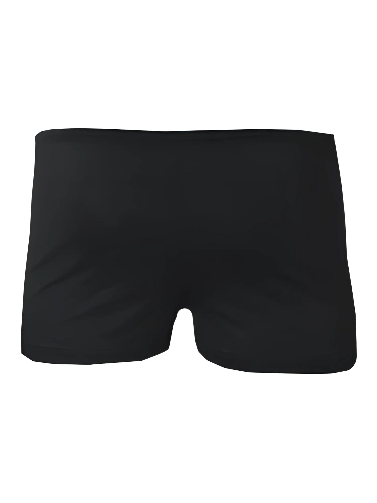 Black pride square trunk briefs with a smooth form-fitting design ideal for comfortable everyday wear