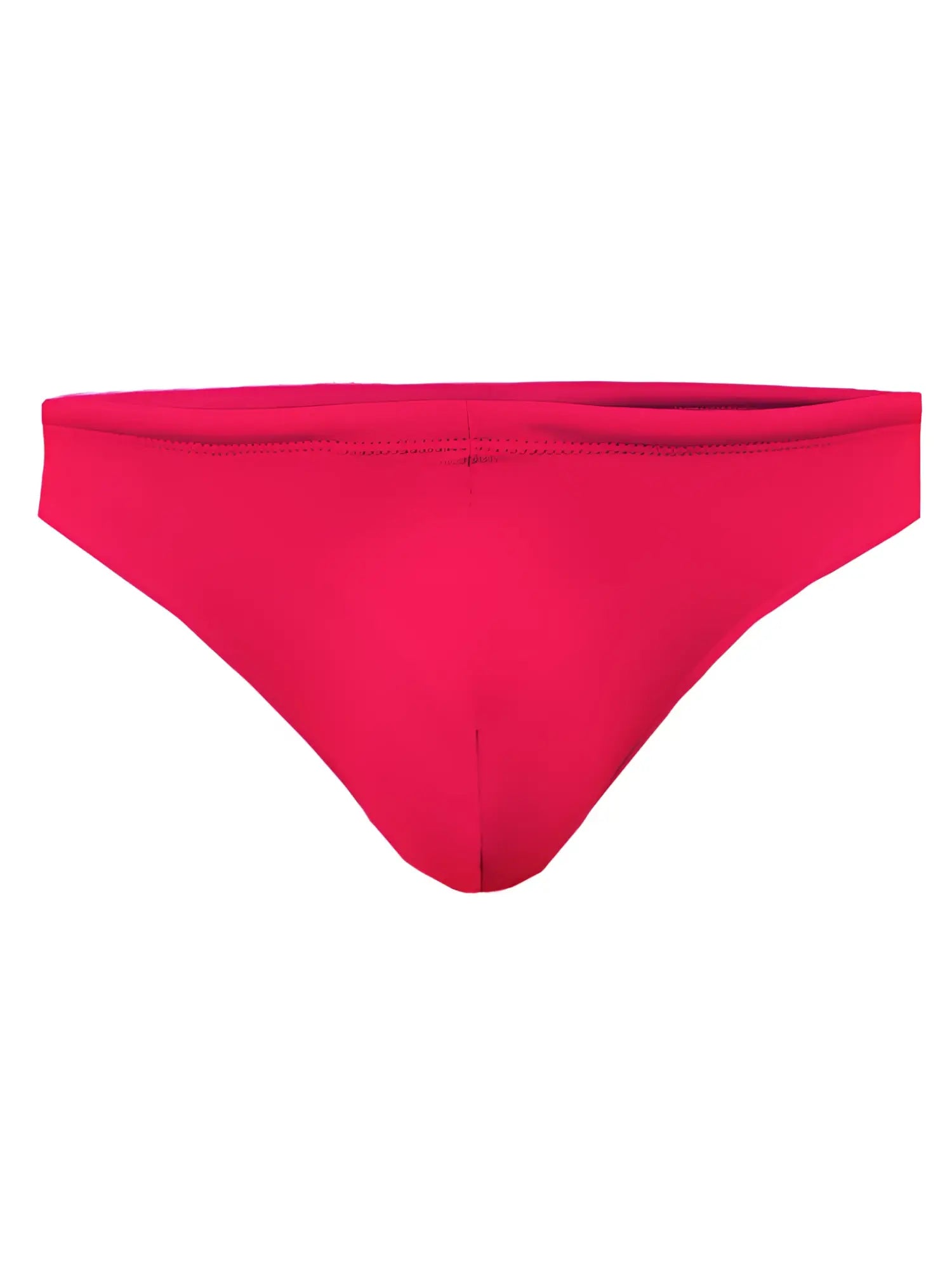 Bright pink pride swim bikini seamless swim trunks with smooth fabric finish designed for swimming and beachwear