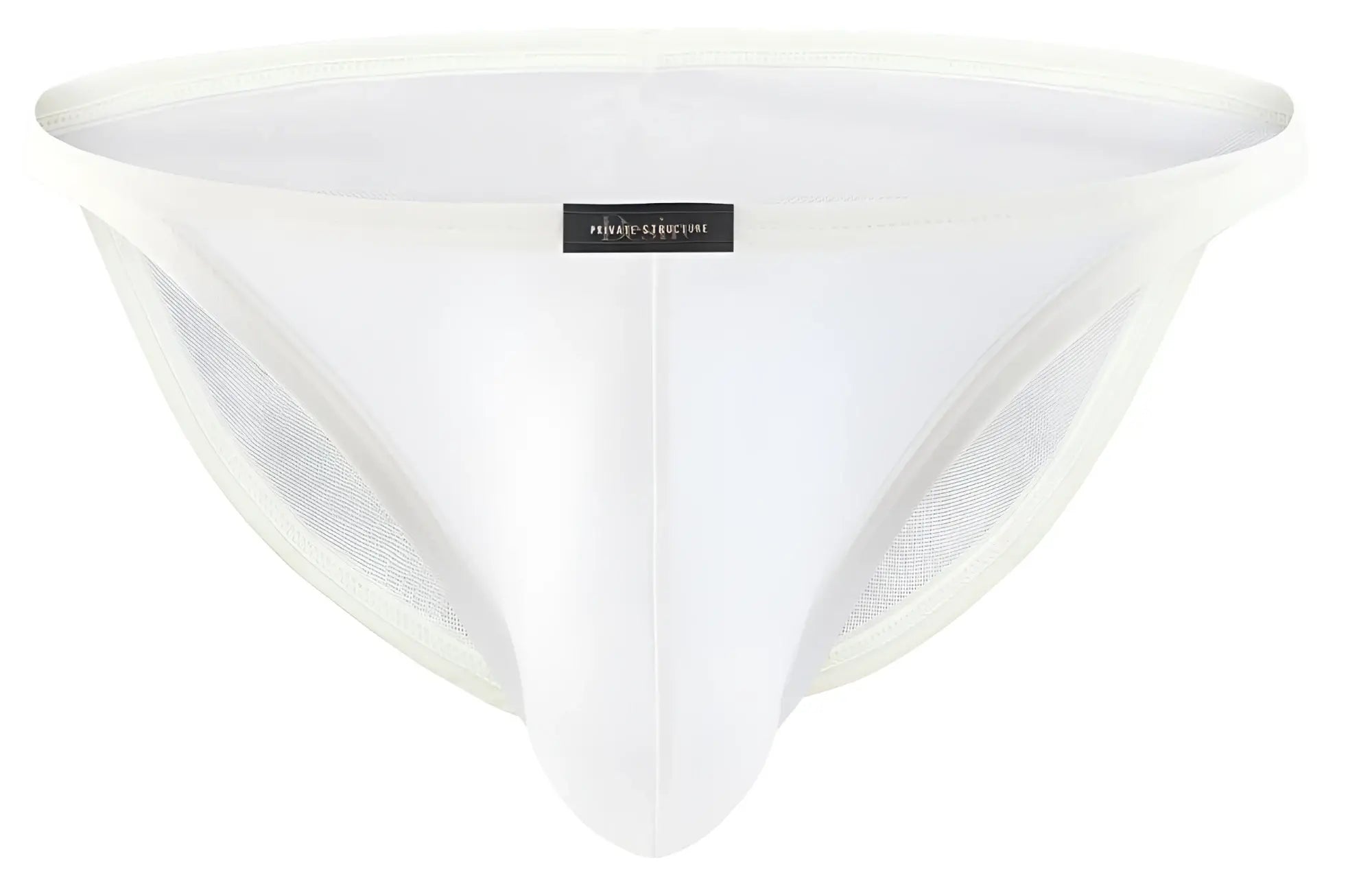 White mesh briefs private structure diamu3454bt desire intima low rise bikini with sleek form-fitting design and subtle branding tag