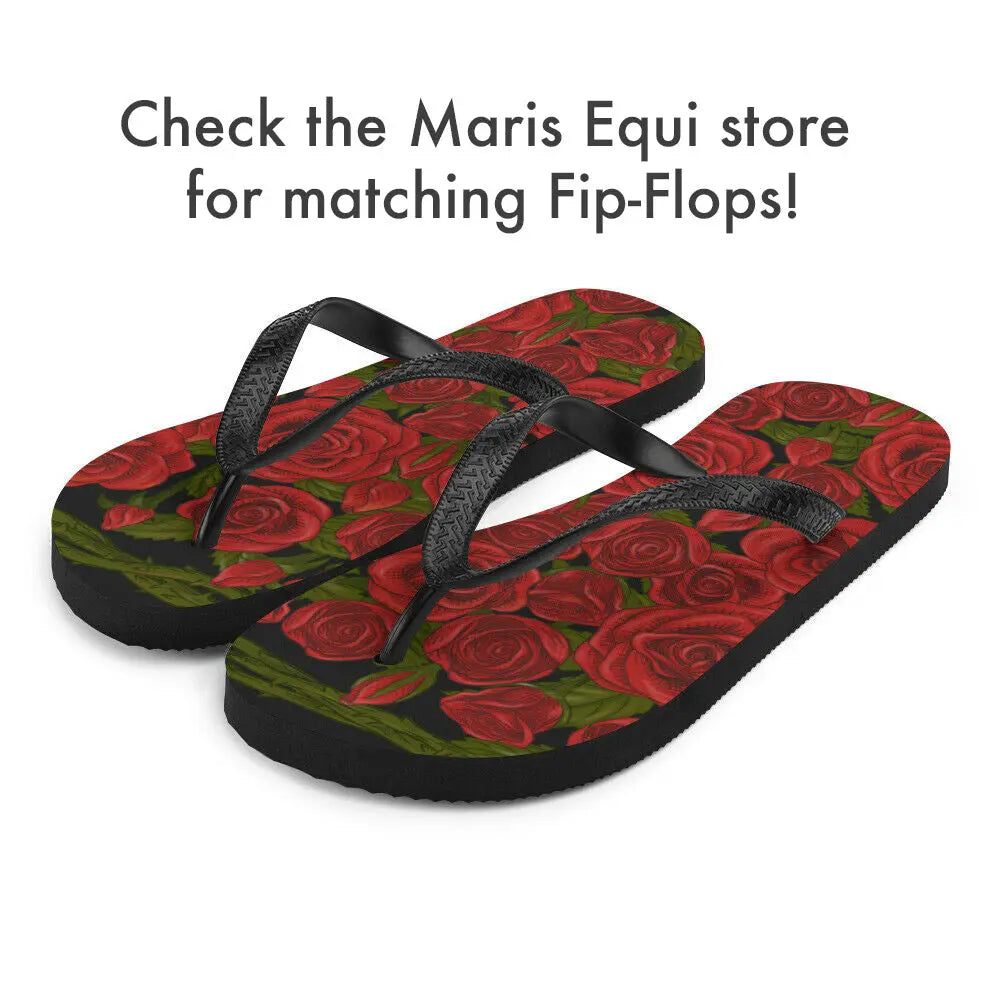 Maris Equi Herren-Badehose Rozen Red Rose
