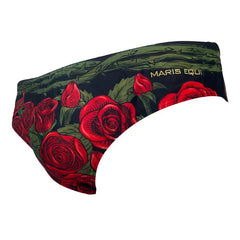 Maris Equi Herren-Badehose Rozen Red Rose