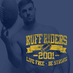 Ruff Riders Touchdown Short Sleeved T Shirts Size L