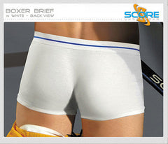 Score Men's Boxer - White