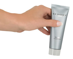 Silver tube of sedory men’s penisxri massage cream from sedory penis care creme xxl 80ml in one size