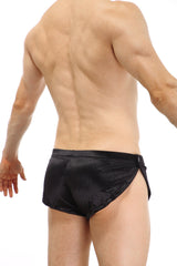 Shorts Snap PetitQ Satin Black