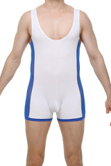 PetitQ Men's Singlet Atchy White