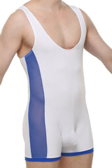 PetitQ Men's Singlet Atchy White