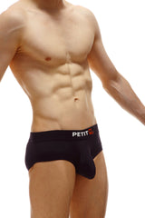 PetitQ Brief Open Afa Black
