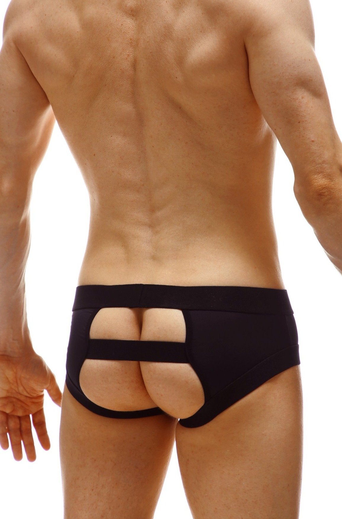 PetitQ Brief Open Afa Black
