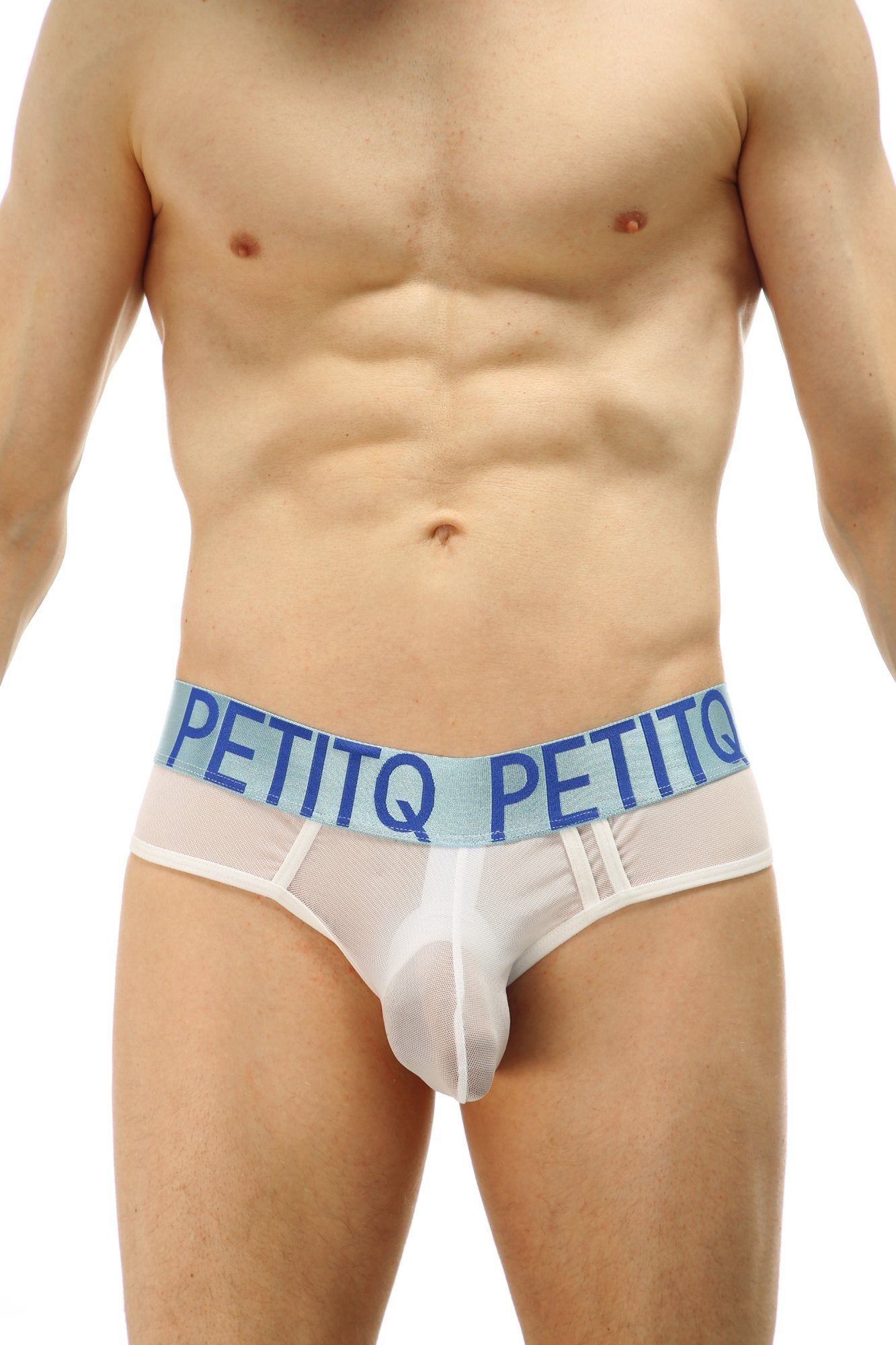 PetitQ Brief Protruder Net White