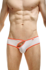 PetitQ Brief Rift Plum White