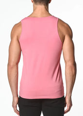 DÉBARDEUR EN MAILLOT EXTENSIBLE UNI