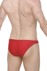 PetitQ Men's Swim Brief Arrans Red