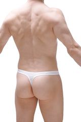White thong underwear argis joe white with smooth seamless design for comfortable wear