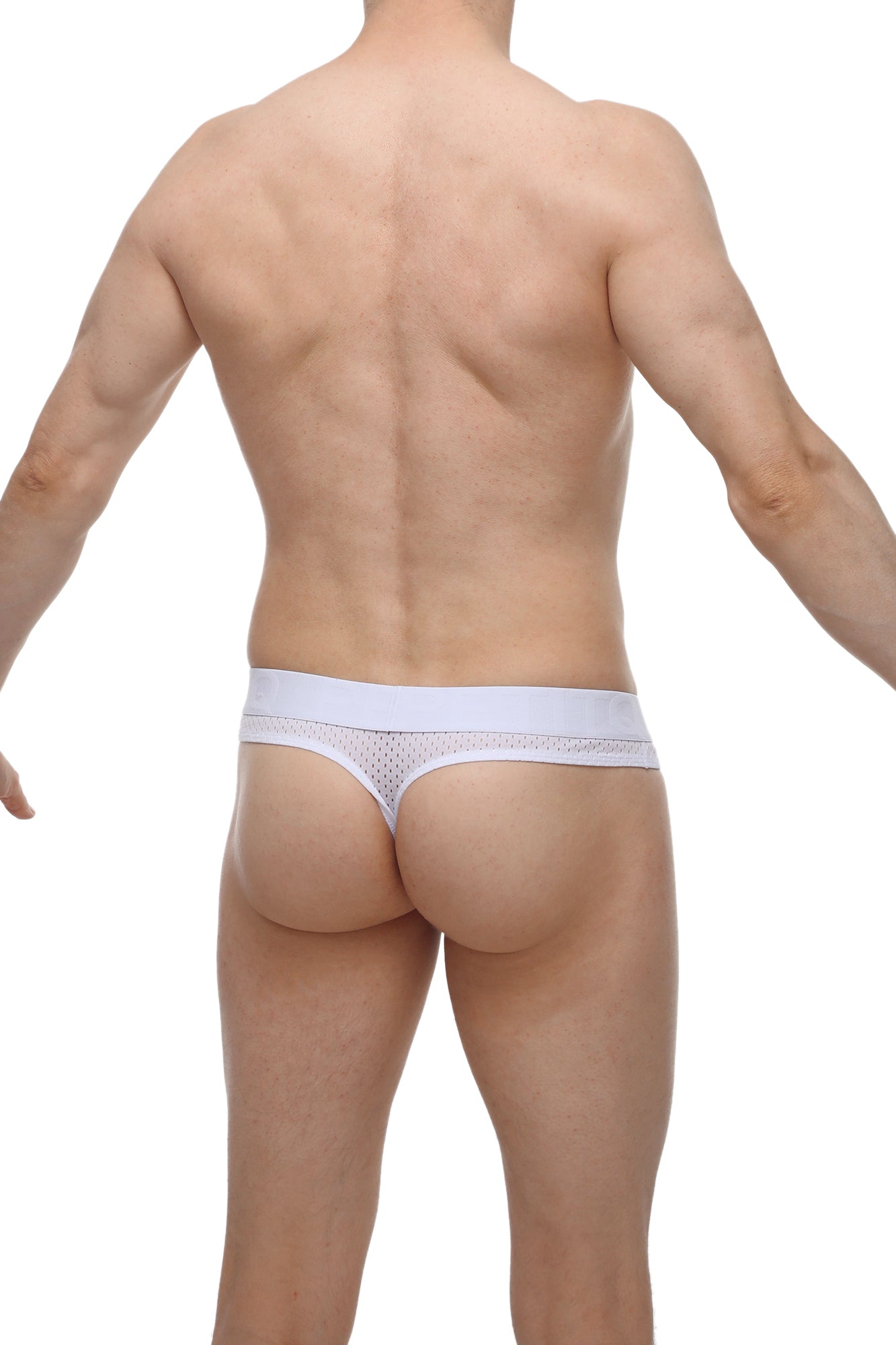 PetitQ Thong Hole Cockring Bee White