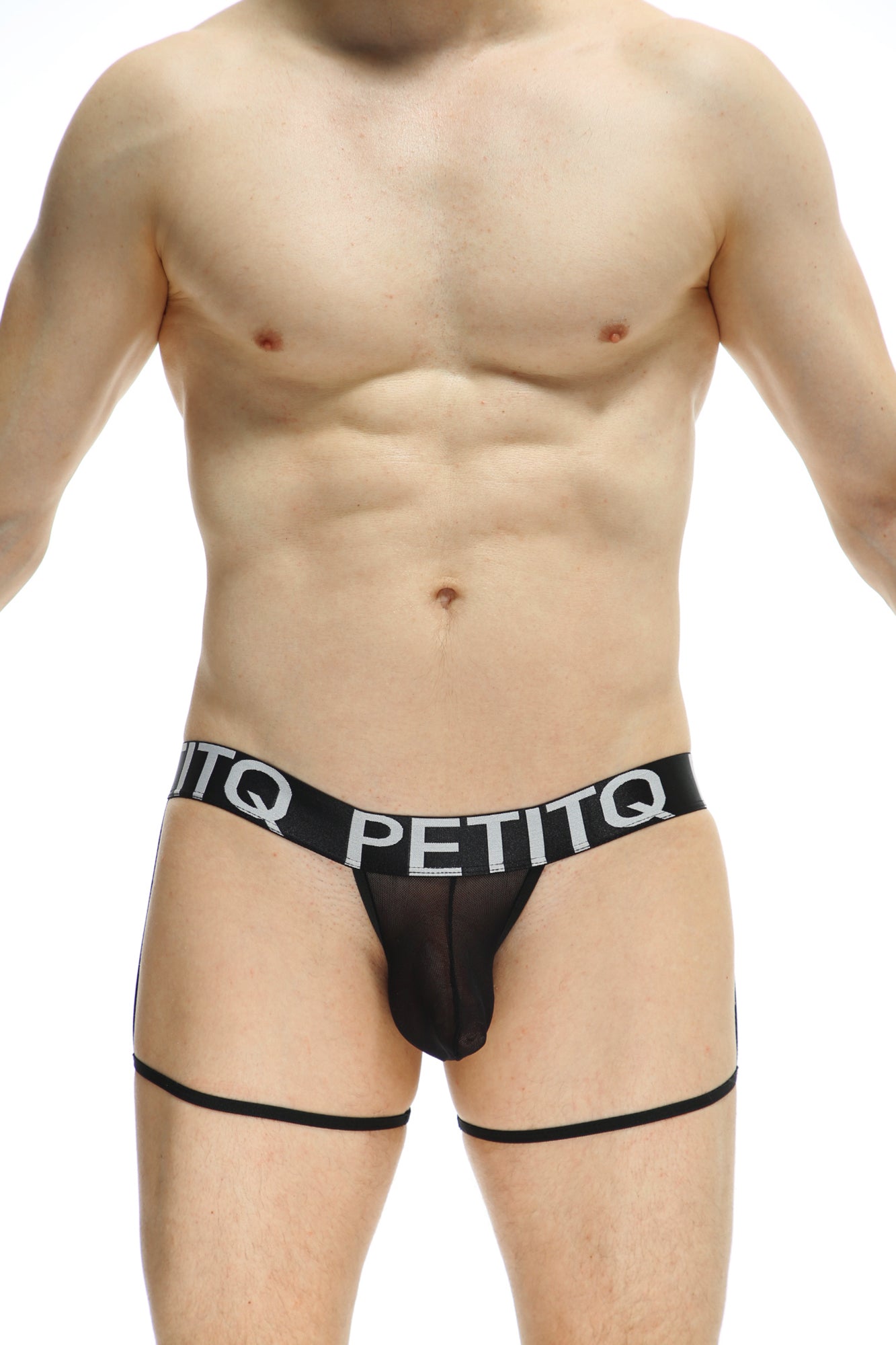 PetitQ Thong Berou Net Black