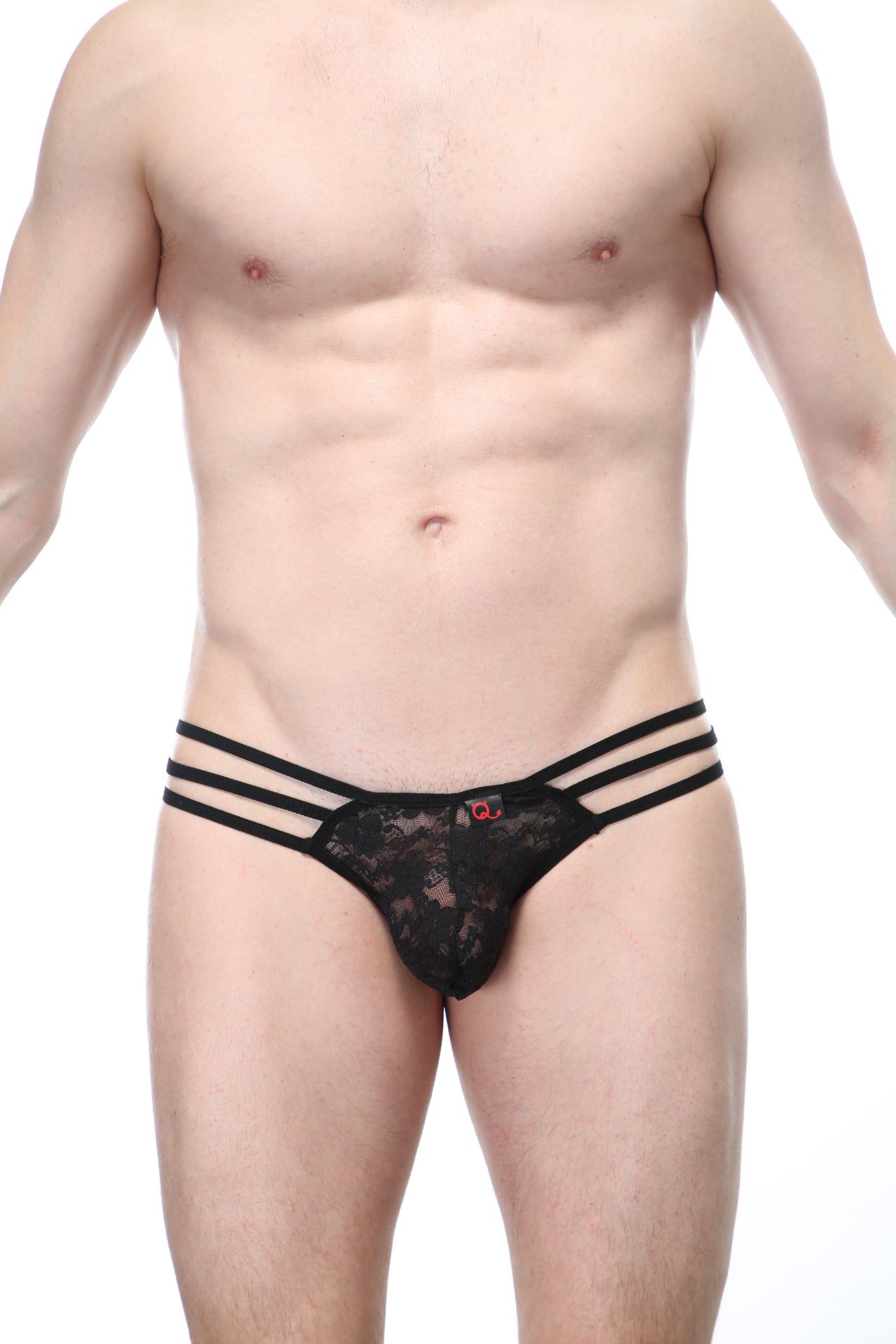 PetitQ Thong Acy Lace Black