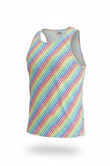 Tulio Swimwear Rainbow Dots Tank Top