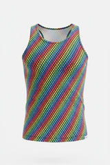 Tulio Swimwear Rainbow Dots Tank Top