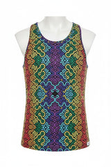 Tulio Swimwear Rainbow Maze Tank Top