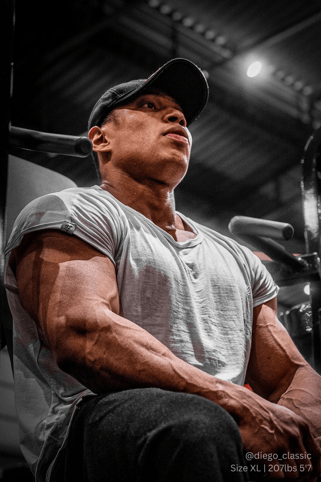 Jed North Herren Evolve Cap Sleeve Muscle T-Shirt 2.0 - Off White