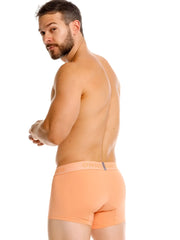 Orange Unico 26040100122 classic trunks with subtle brand logo on waistband offering premium support and style