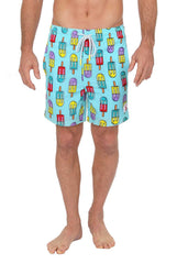 UZZI Amphibious Gear 4 Way Stretch Swim Short - Popsicle