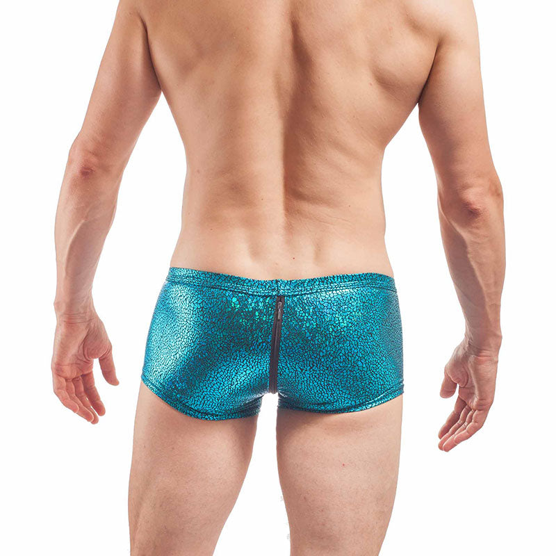 Wojoer Desert Shiny Crackle Glass Zipper Boxer Brief Underwear 361W603.1 Size XL