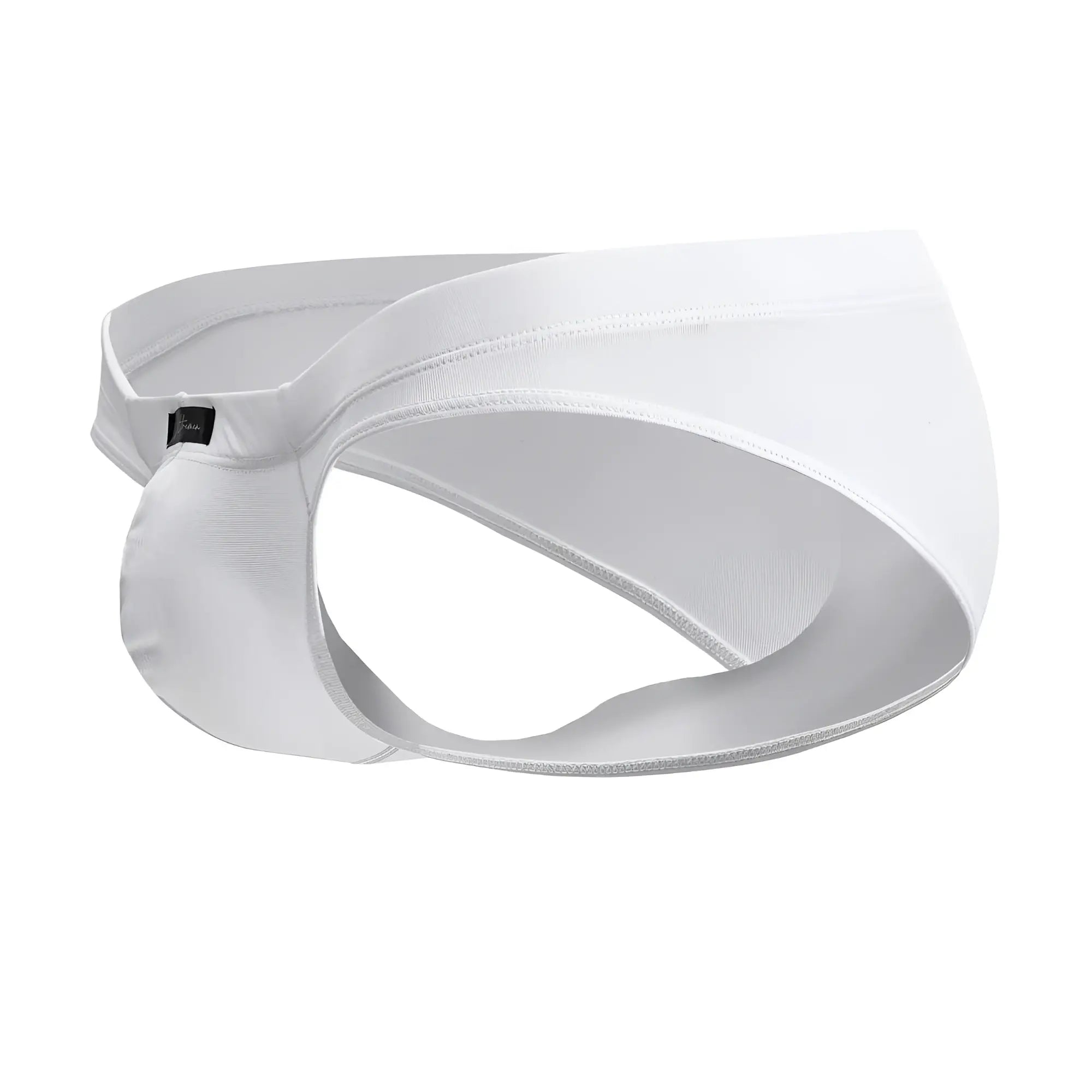 Xtremen 91207b white microfiber briefs for men with sleek minimalist design and smooth fabric finish