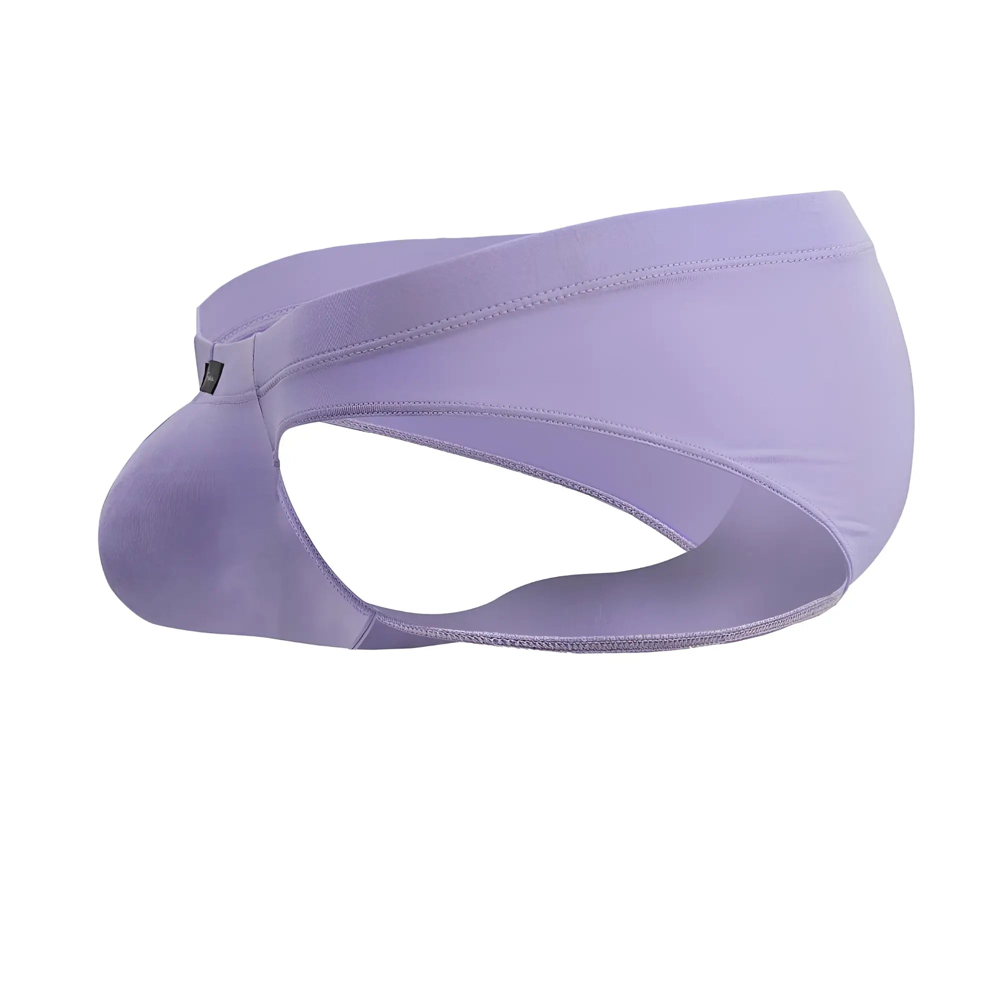 Lavender-colored xtremen 91218 microfiber men’s brief with seamless construction and smooth fabric design