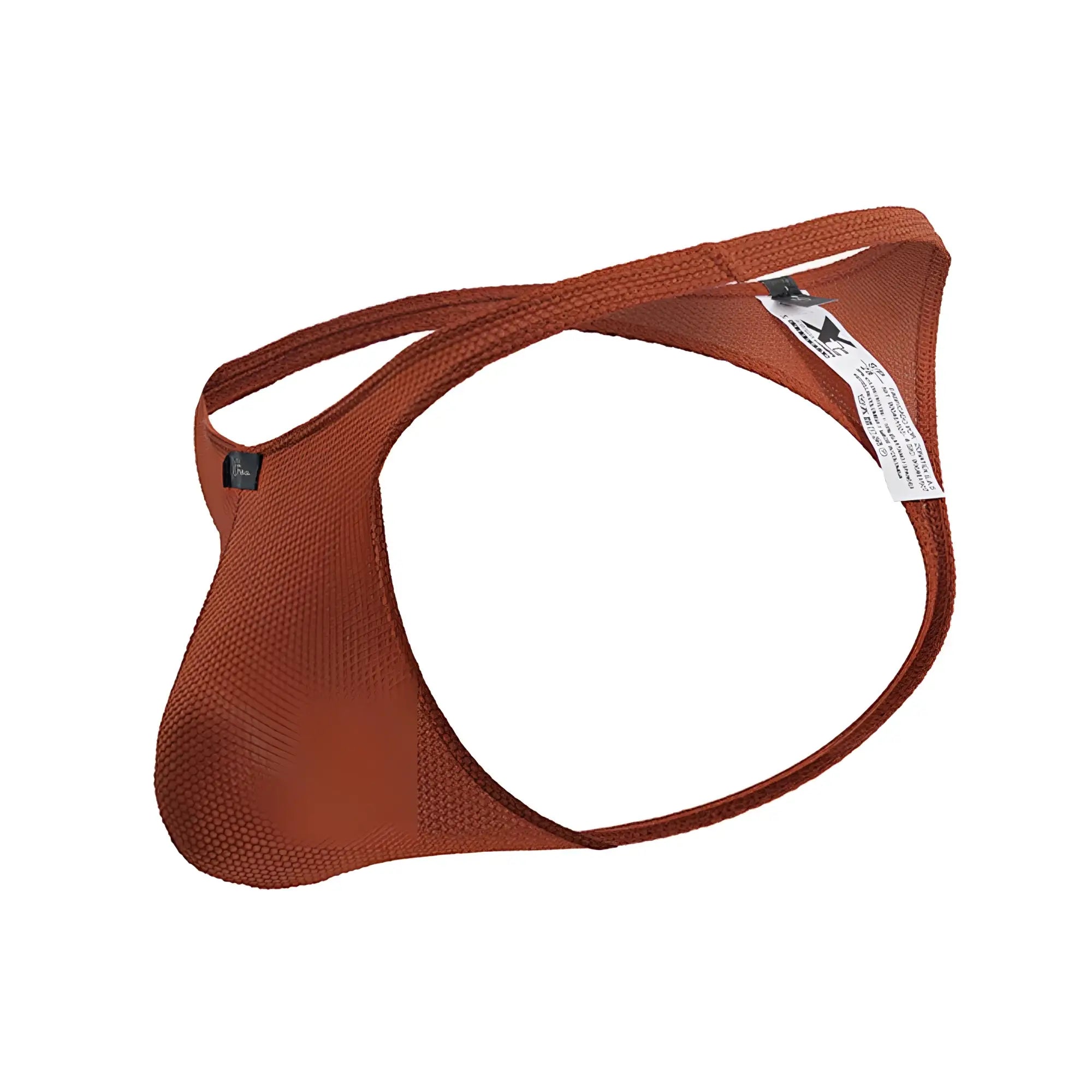 Xtremen 91223 microfiber thongs in rust color featuring mesh fabric with supportive contoured design and reinforced straps
